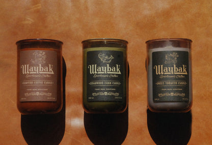 *Waybak Cedarwood Cabin Candle