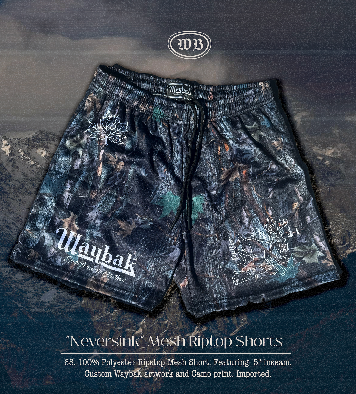 * Neversink Mesh Riptop Shorts