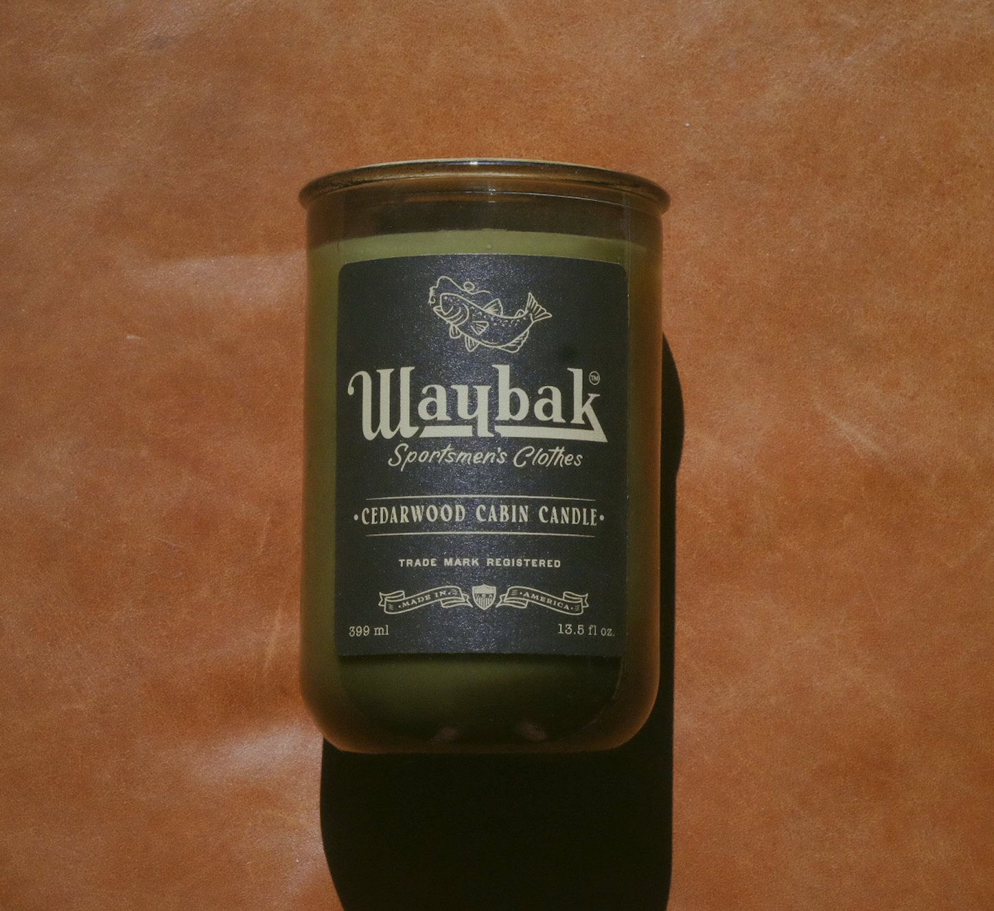 *Waybak Cedarwood Cabin Candle