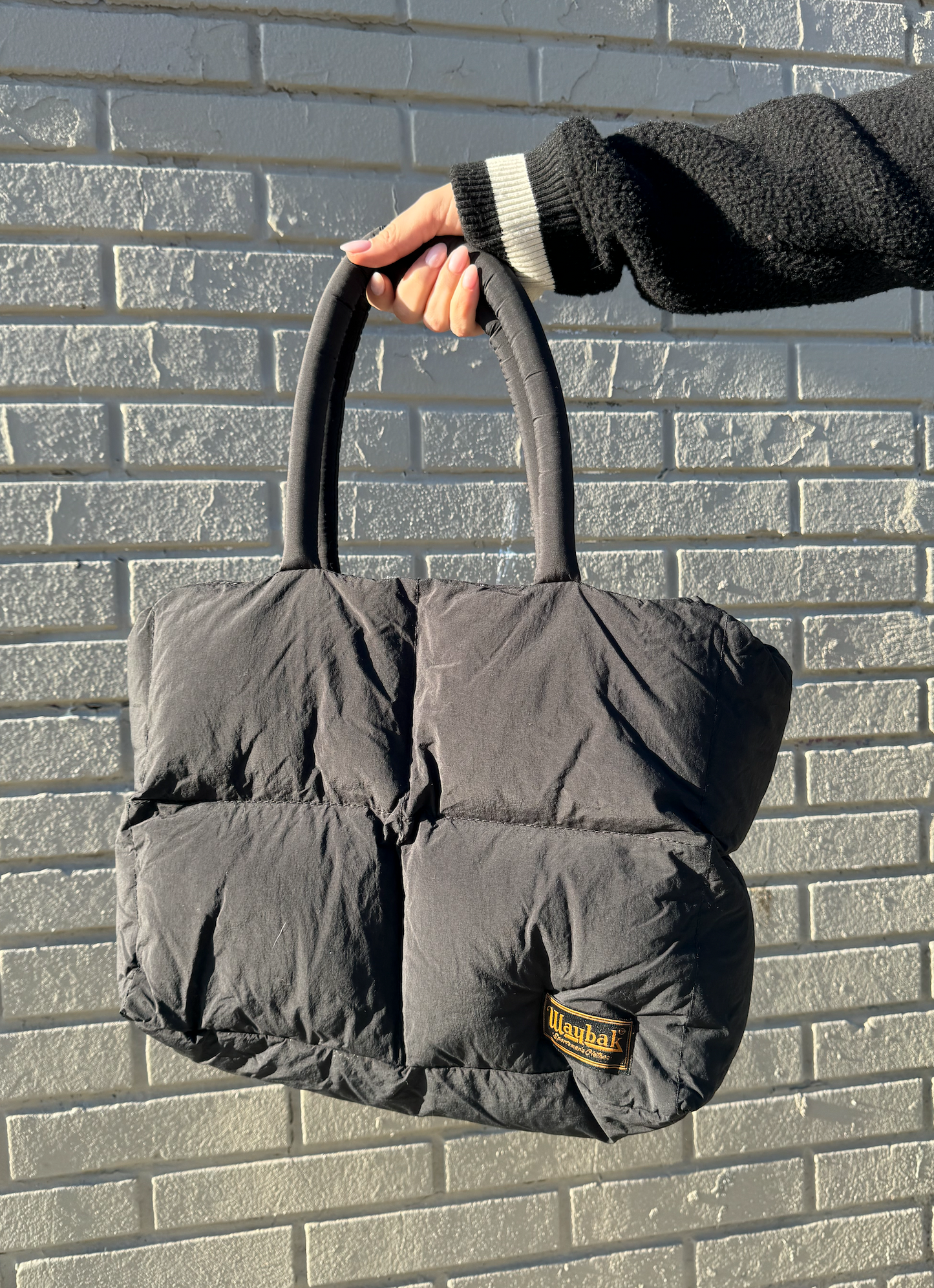 Waybak Aunt Bertha's Puffer Tote Bag