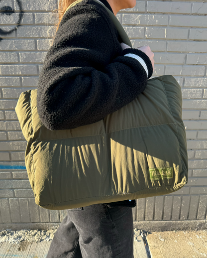 Waybak Aunt Bertha's Puffer Tote Bag