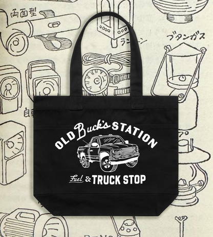 Old Buck's Three Pocket Utility Tote Bag